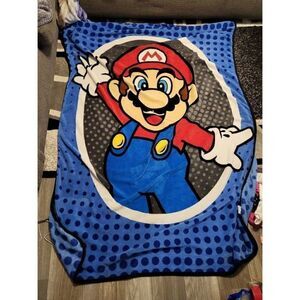 Nintendo Super Mario large fleece blanket